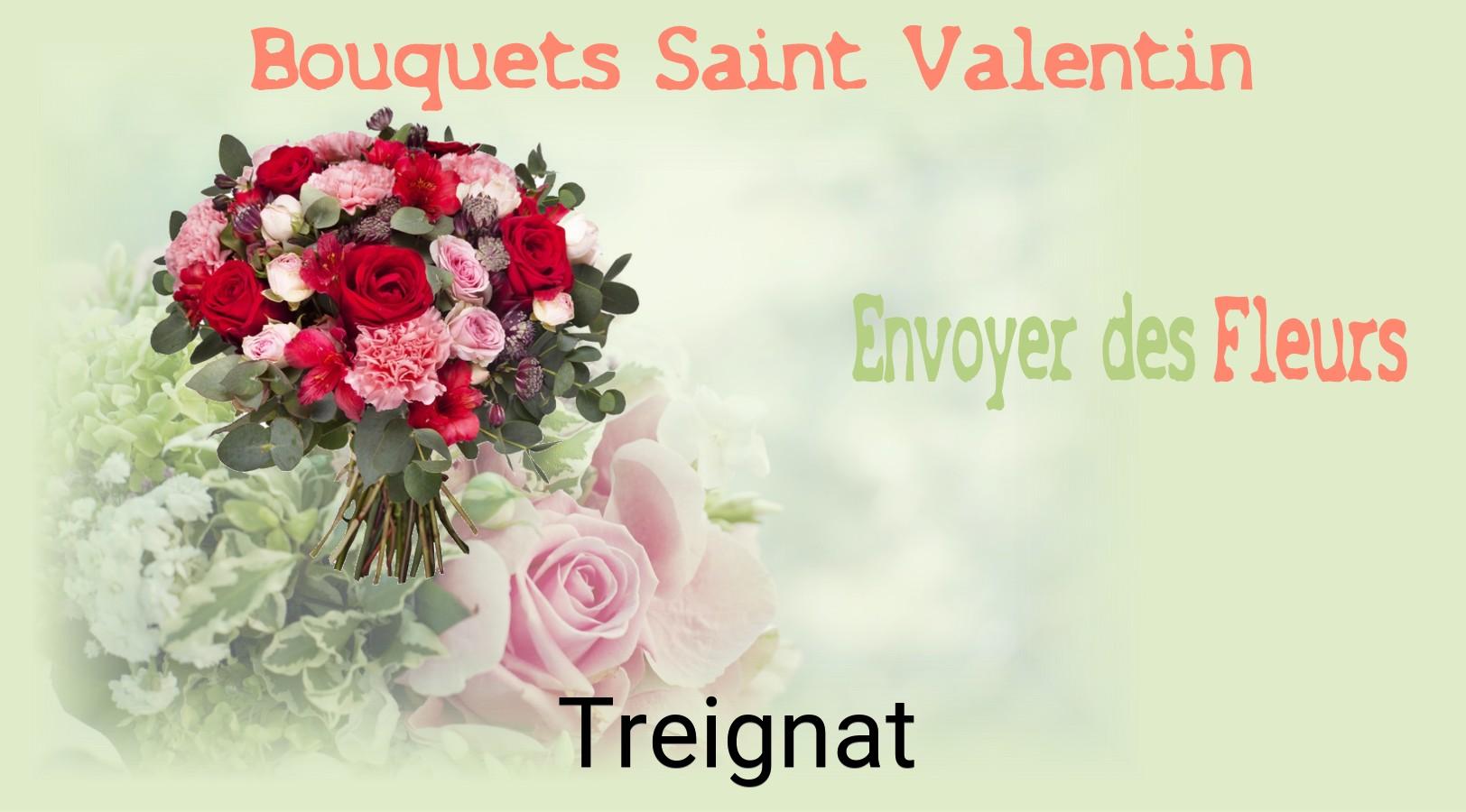 Roses de Saint-Valentin livrées à Treignat